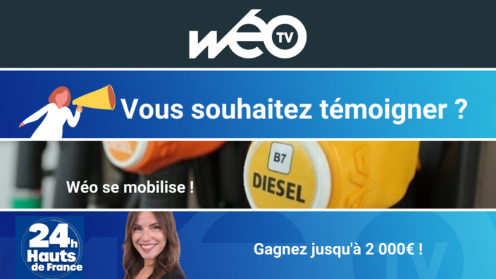 Wéo se mobilise, venez témoigner, gagnez jusqu'à 2 000 €uros ! 